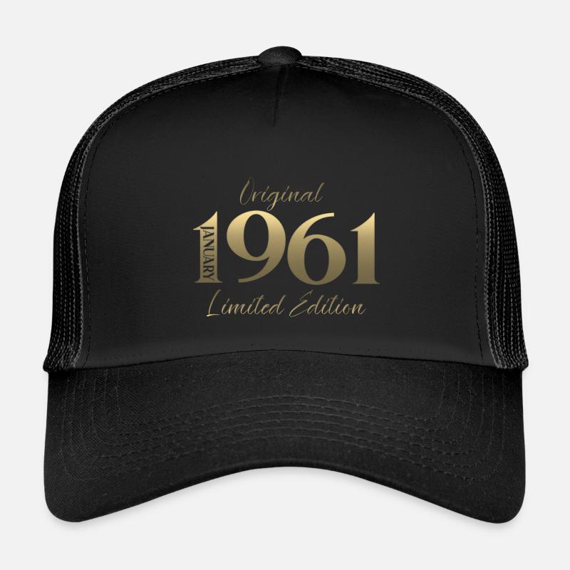 65th Birthday Original January 1961 Kids’ Trucker Cap