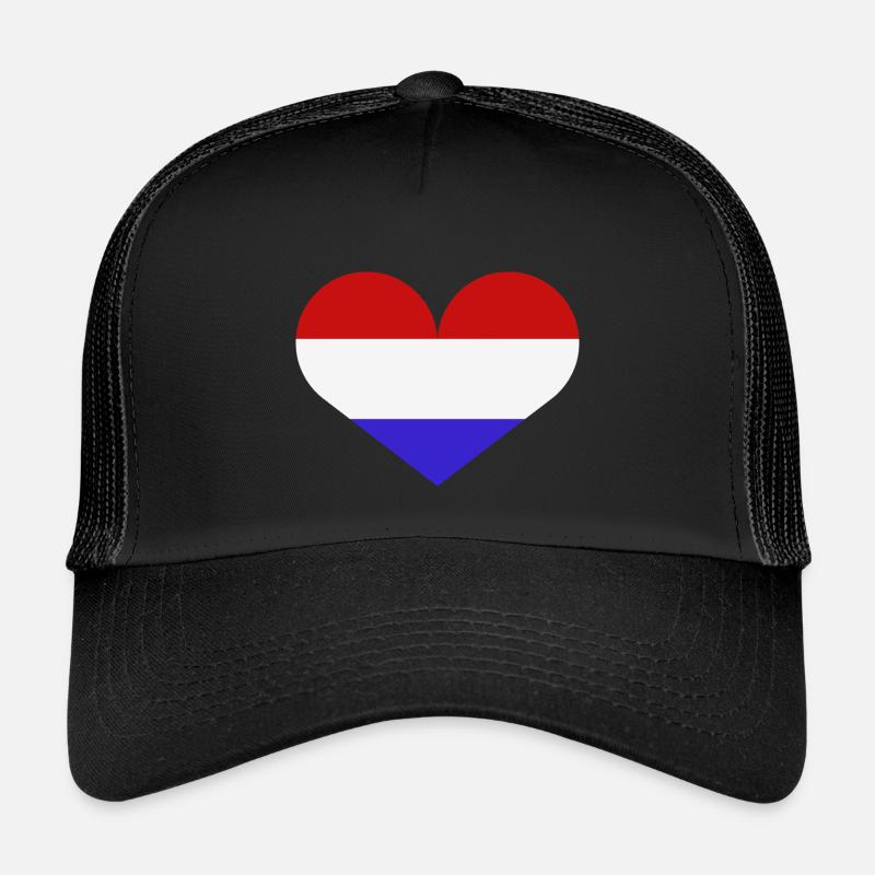 Netherlands heart flag Kids’ Trucker Cap