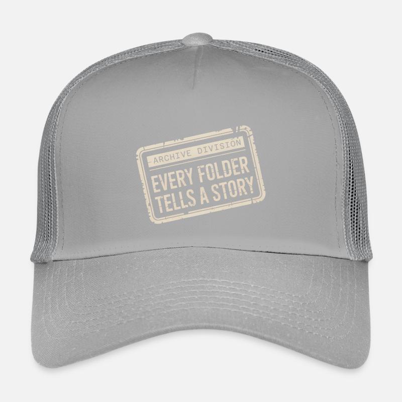 Chaque dossier raconte une histoire Casquette trucker enfant