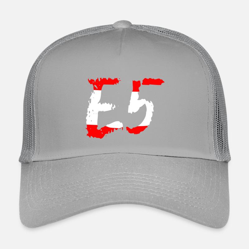 E5 Oberstdorf Meran Kinder Trucker-Cap