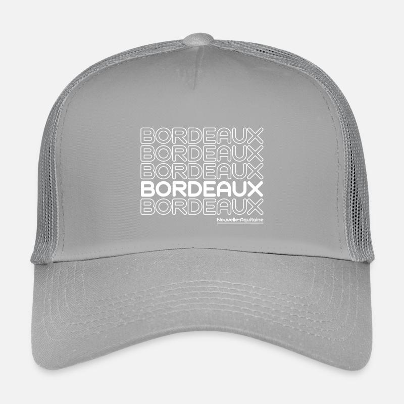 Bordeaux Neon Typer Multiple Casquette trucker enfant
