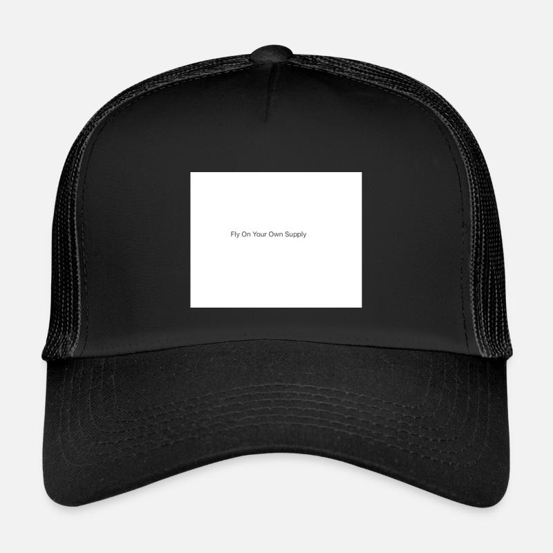 Ermächtigung - Kinder Trucker-Cap - Schwarz/Schwarz