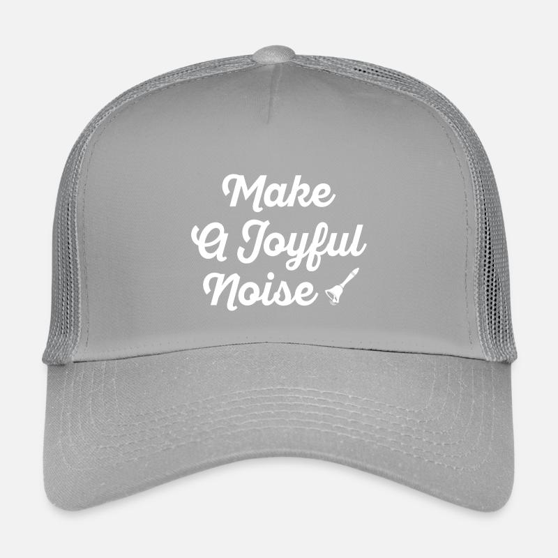 Typographie Make A Joyful Noise Casquette trucker enfant