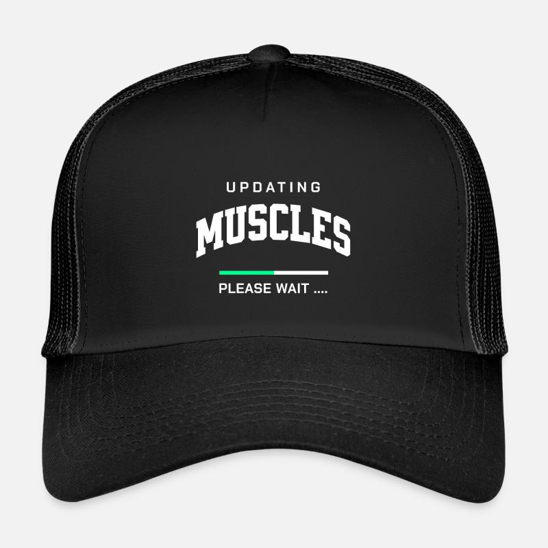 Aktualisierung - Kinder Trucker-Cap - Schwarz/Schwarz