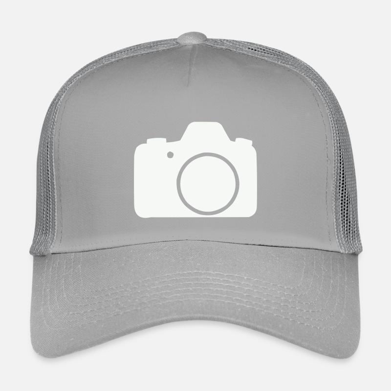 Kamera Linien-Icon Design Kinder Trucker-Cap