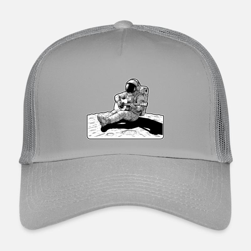 Astronaut Music Guitar Moon Kids’ Trucker Cap