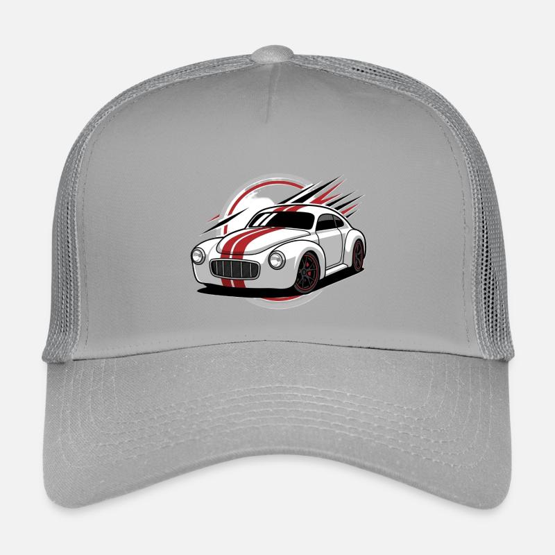 Racing classic with red stripes Kids’ Trucker Cap