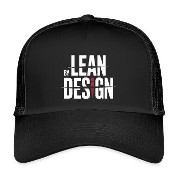 Schnittsaison Bei Reduziertem Kaloriendefizit - Kinder Trucker-Cap - Schwarz/Schwarz - Vorne
