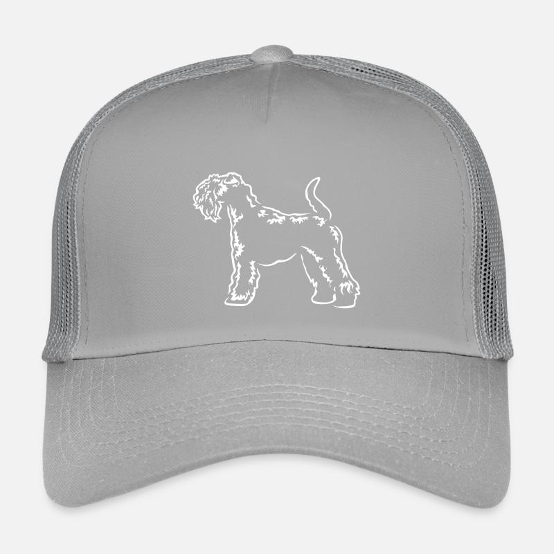 Kerry Blue Terrier « Édition Noire » Casquette trucker enfant