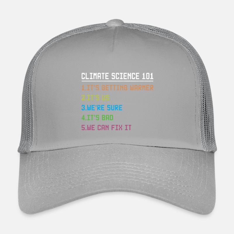 Science March Earth Day Climate Change Scientists Kids’ Trucker Cap