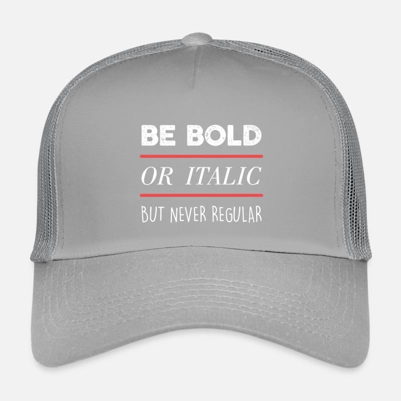 Be Bold (dark) Kids’ Trucker Cap