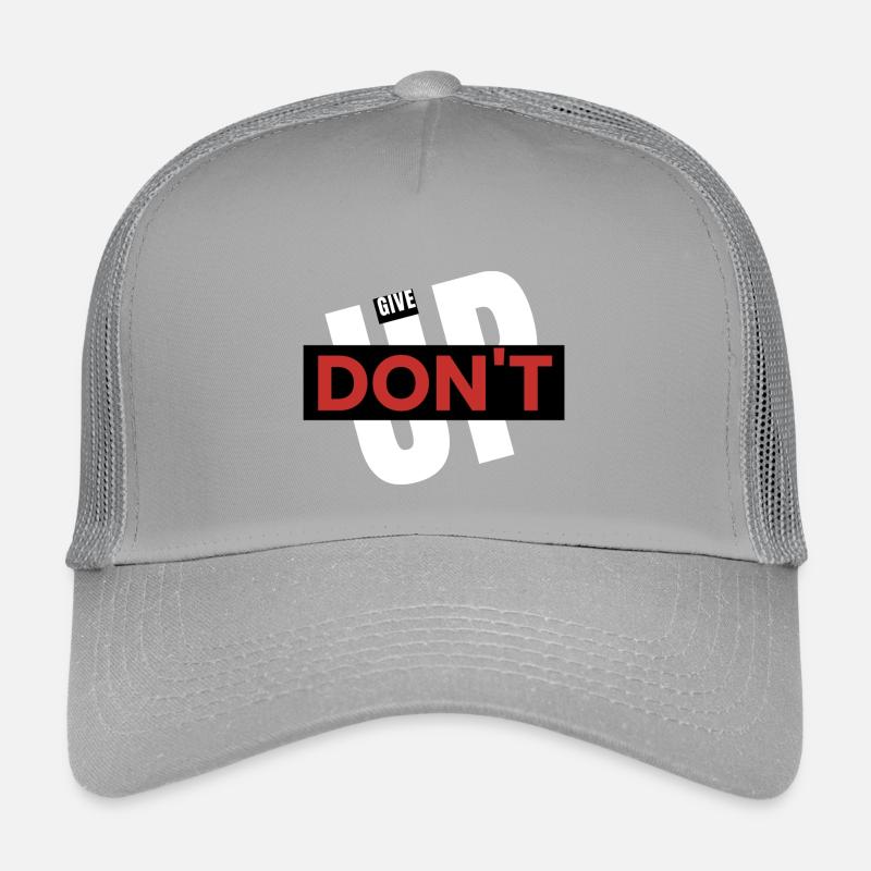 "Gib nicht auf"-Geschenk, sportliche Motivation Kinder Trucker-Cap
