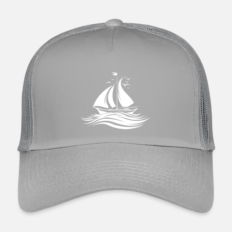 Sailing Sketch Kids’ Trucker Cap
