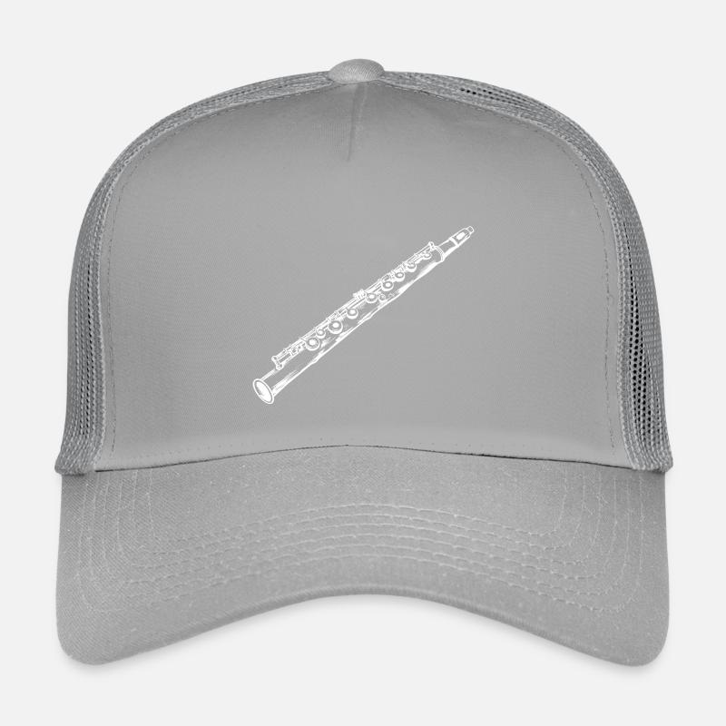Flute Drawing Kids’ Trucker Cap