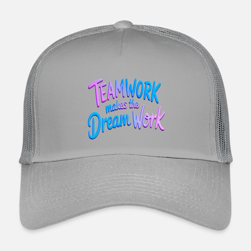 Teamwork makes the dream work Kids’ Trucker Cap