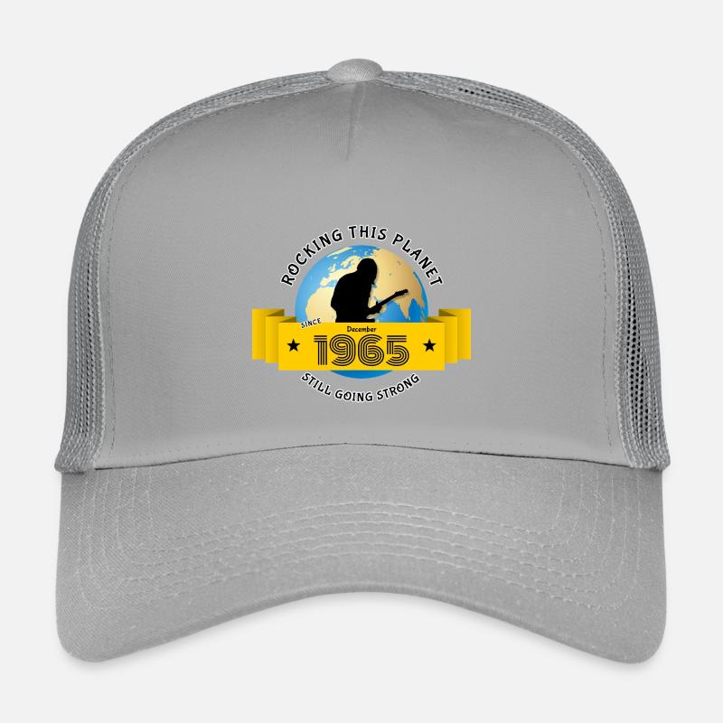 60. Geburtstag Rocking this planet since 12/1965 Kinder Trucker-Cap