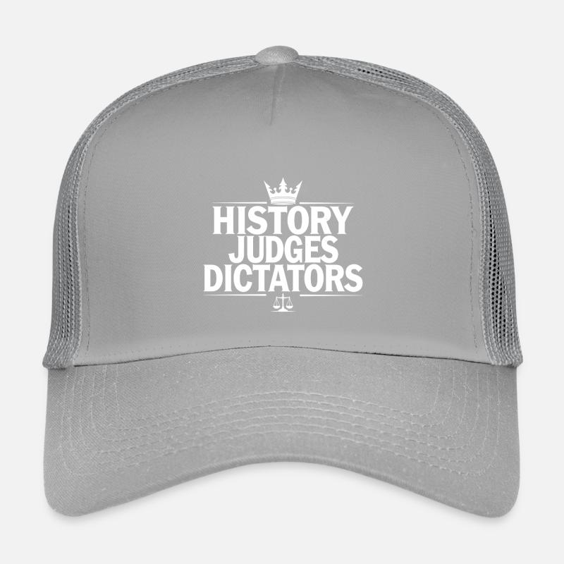 Histoire Juges, dictateurs, justice Déclaration Casquette trucker enfant