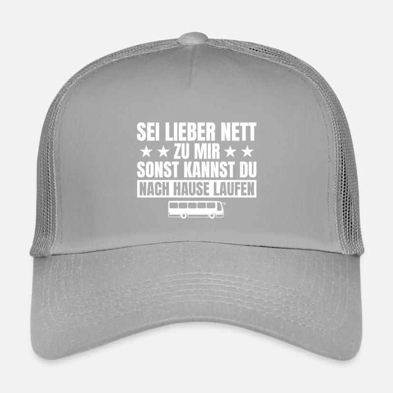 Bus driver Better be nice to me Kids’ Trucker Cap