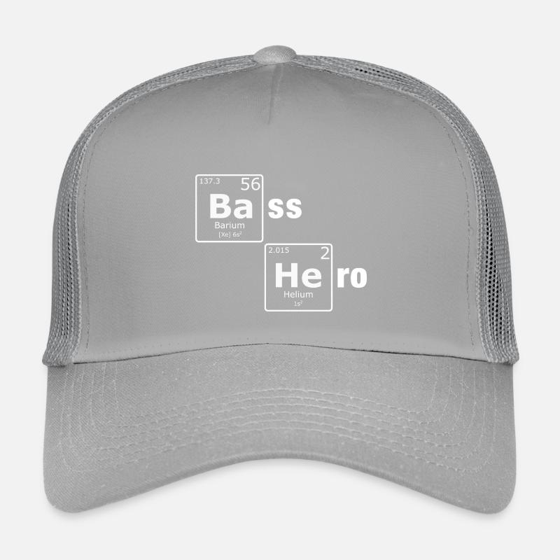 Bass Hero PSE Periodensystem Elemente Nerd Kinder Trucker-Cap