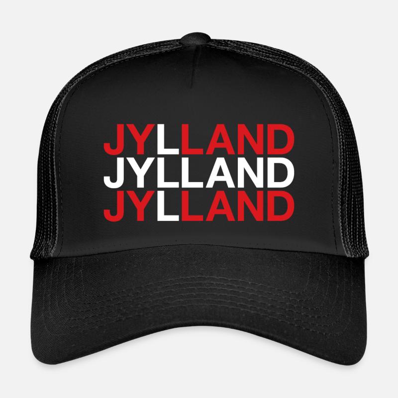 JYLLAND Danemark Danemark Drapeau danois Casquette trucker enfant
