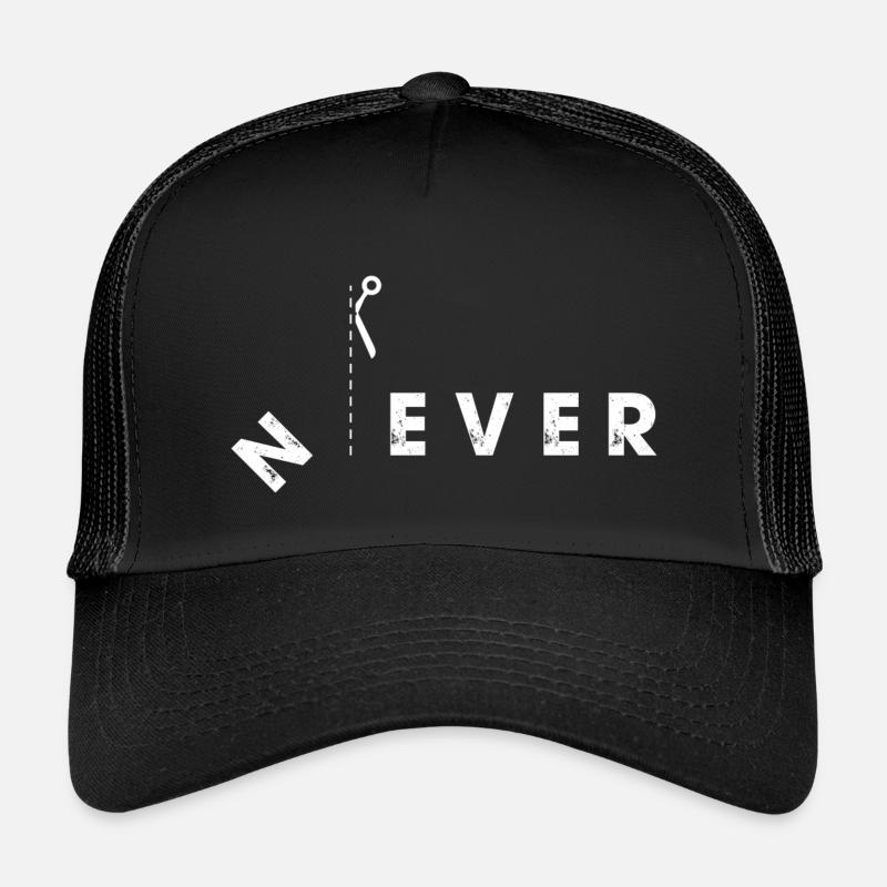 Never Cut Boundaries Scissors Design Kids’ Trucker Cap