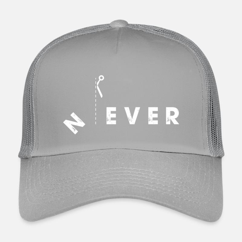 Conception de ciseaux Never Cut Boundaries Casquette trucker enfant