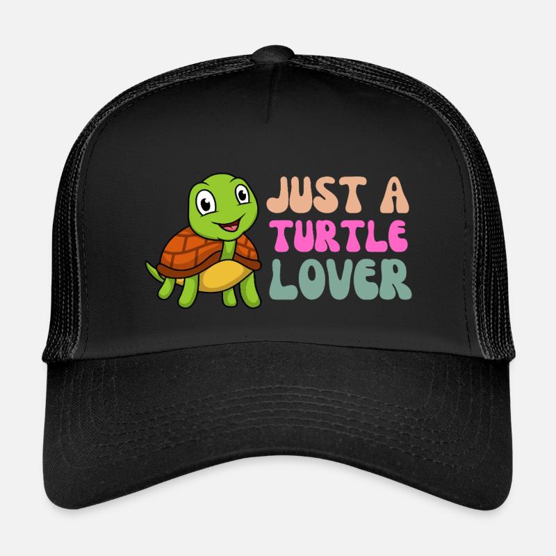 Adorable Turtle Lover Illustration Kids’ Trucker Cap