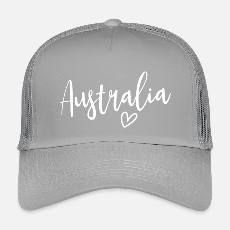 Australia Cuore Donne Amore Australia Cappellino trucker bambino