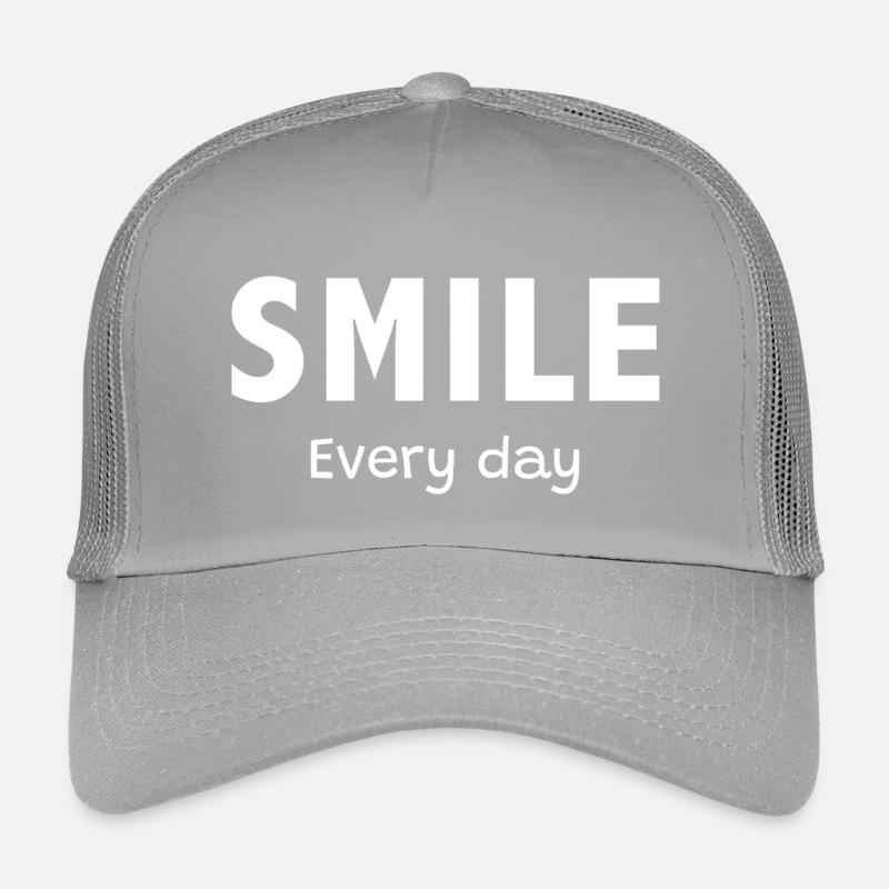 Lächle jeden Tag Kinder Trucker-Cap