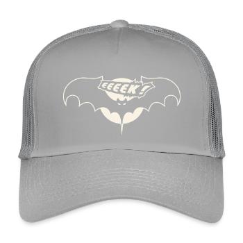 Bat - Kids’ Trucker Cap - light grey - Front