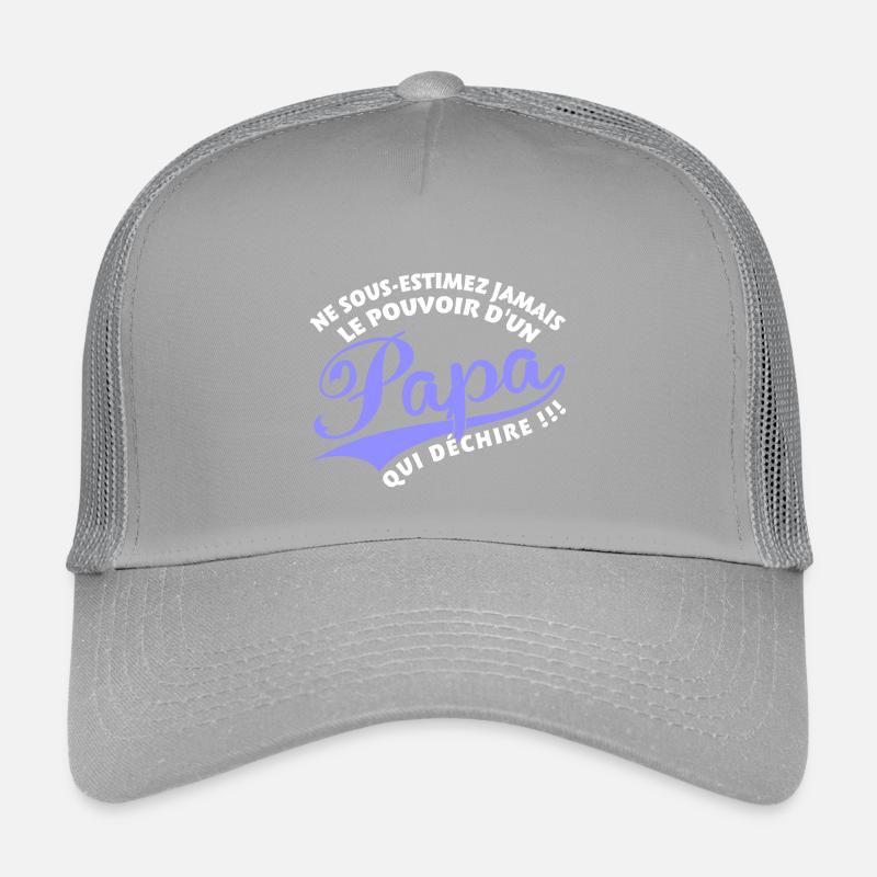 Papa qui déchire bleu Casquette trucker enfant