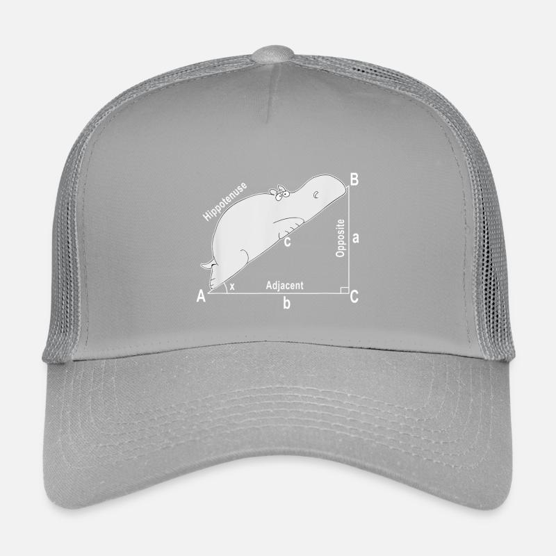 Hippo Math Math Chemise drôle drôle de professeur Casquette trucker enfant