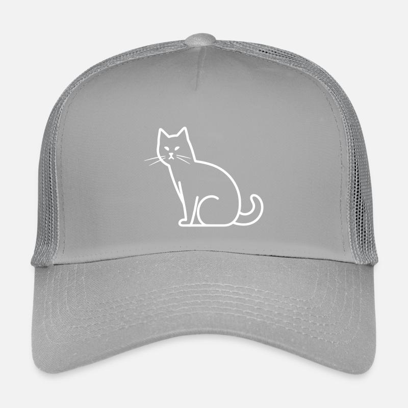Croquis de chat Casquette trucker enfant
