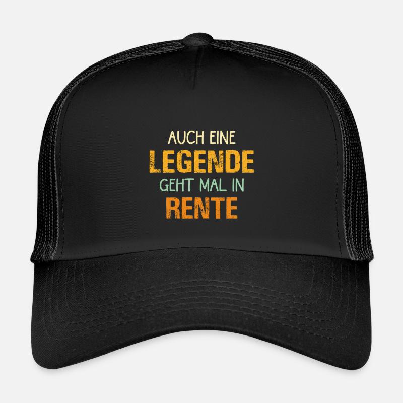 Even a legend retires retro Kids’ Trucker Cap