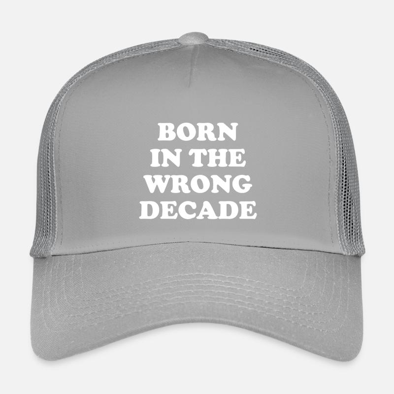 Born In The Wrong Decade Kinder Trucker-Cap
