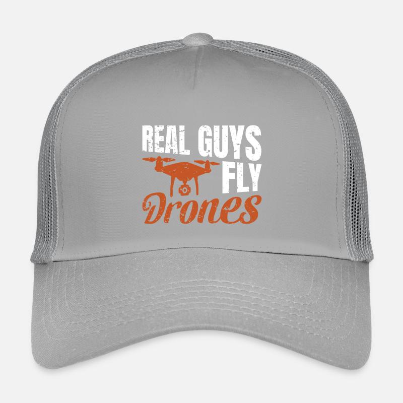 De vrais gars pilotent des drones Casquette trucker enfant
