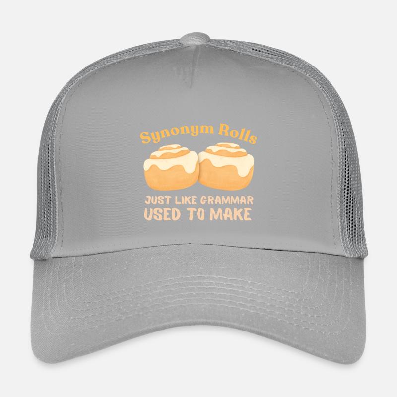 Synonym Rolls Grammar Humor Design Kids’ Trucker Cap