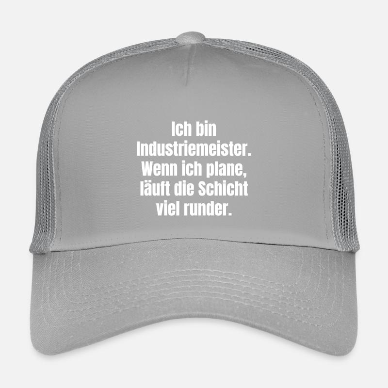 Industrial foreman planning slogan Kids’ Trucker Cap