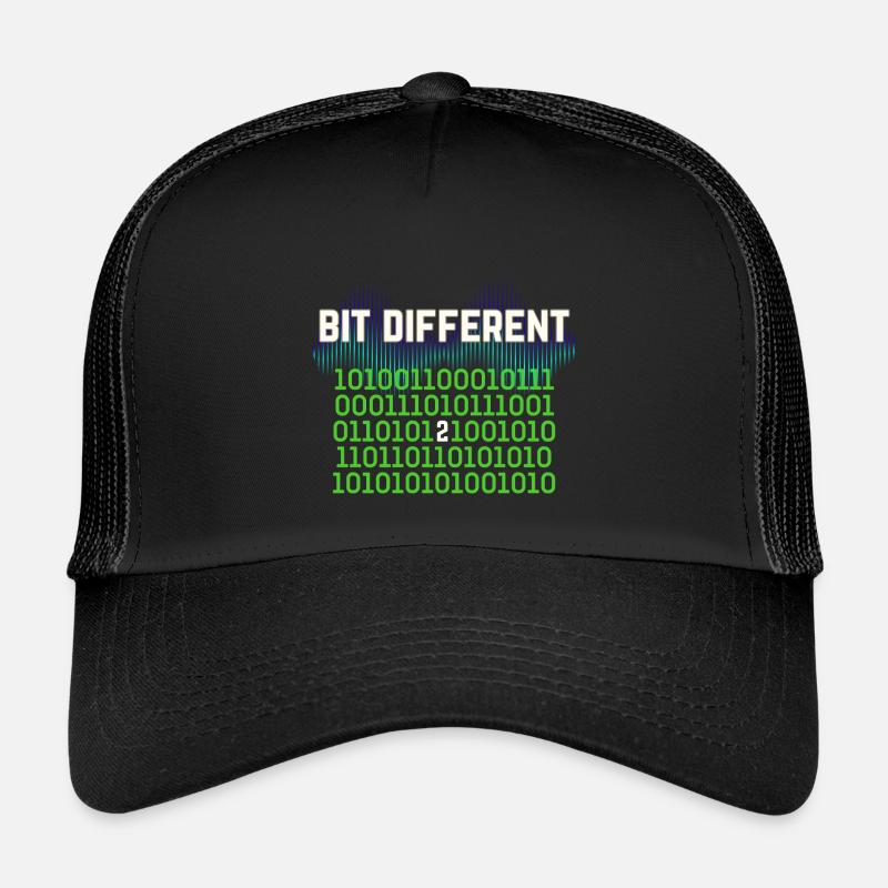 Bit Different - Nerdy Binary Error Design Kids’ Trucker Cap