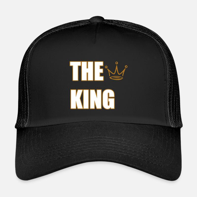 THE KING – Bold Royal Statement Design Kids’ Trucker Cap