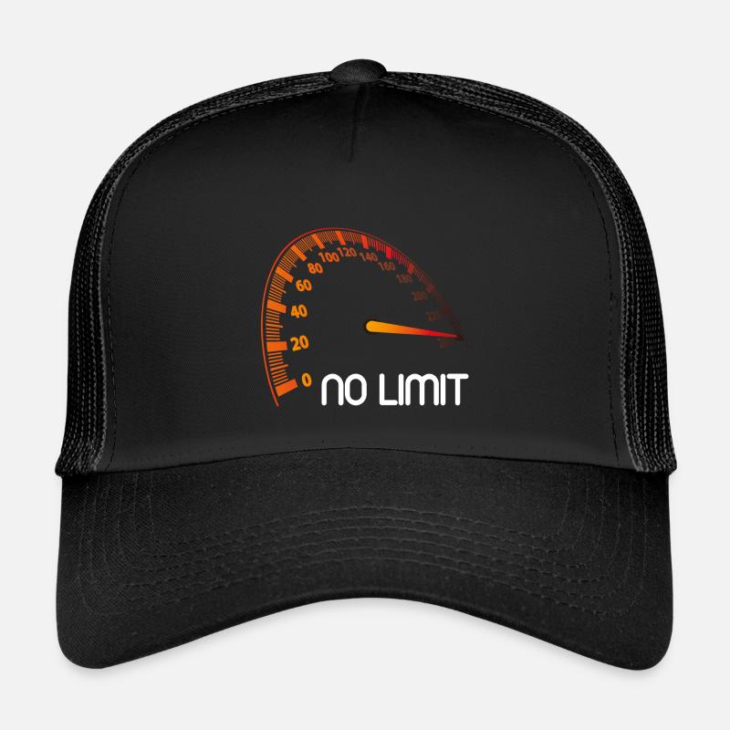 Tacho - No Limit - Kinder Trucker-Cap - Schwarz/Schwarz