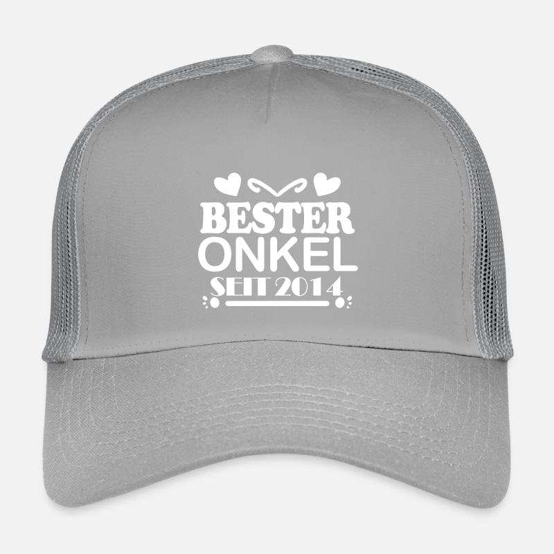 Meilleur oncle depuis 2014 Casquette trucker enfant