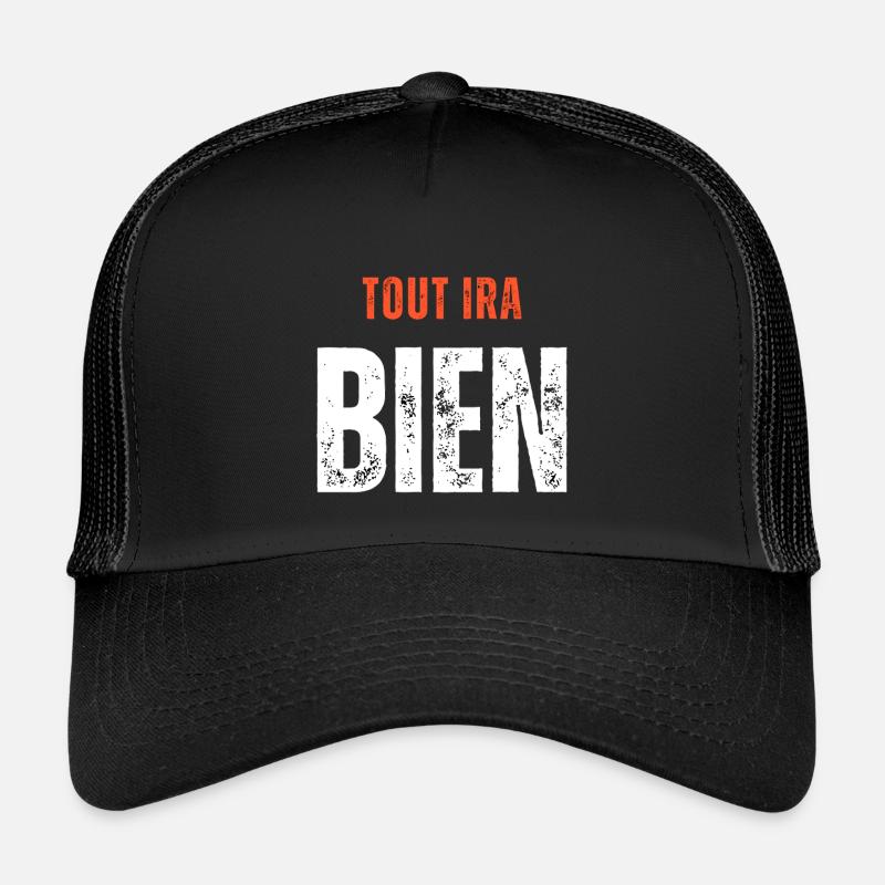 EVERYTHING 2 1 copy - Kids’ Trucker Cap - black/black