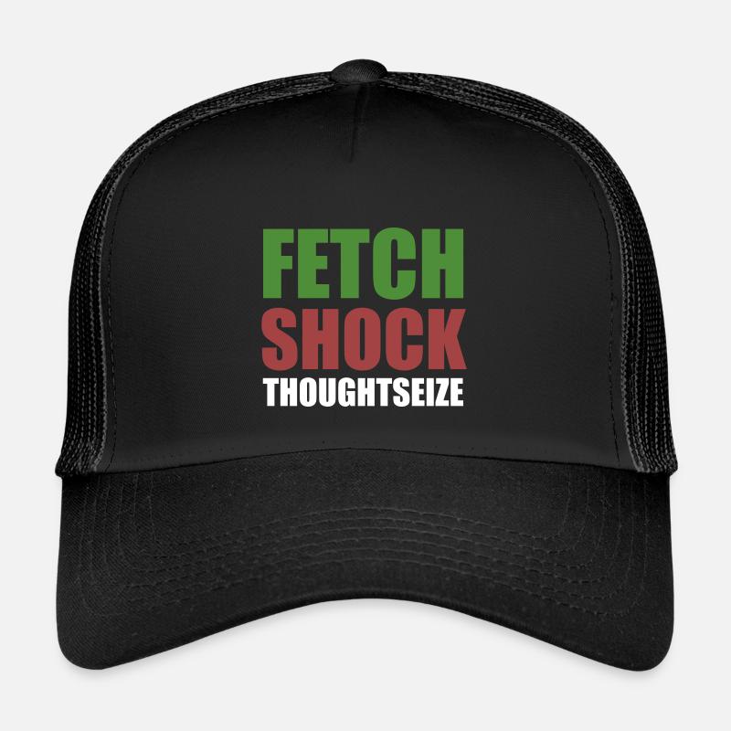 Fetch Shock Thoughtseize - Magic Shirt - Kinder Trucker-Cap - Schwarz/Schwarz