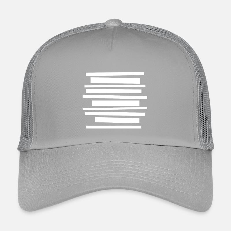 bold geometric lines pattern design Kids’ Trucker Cap