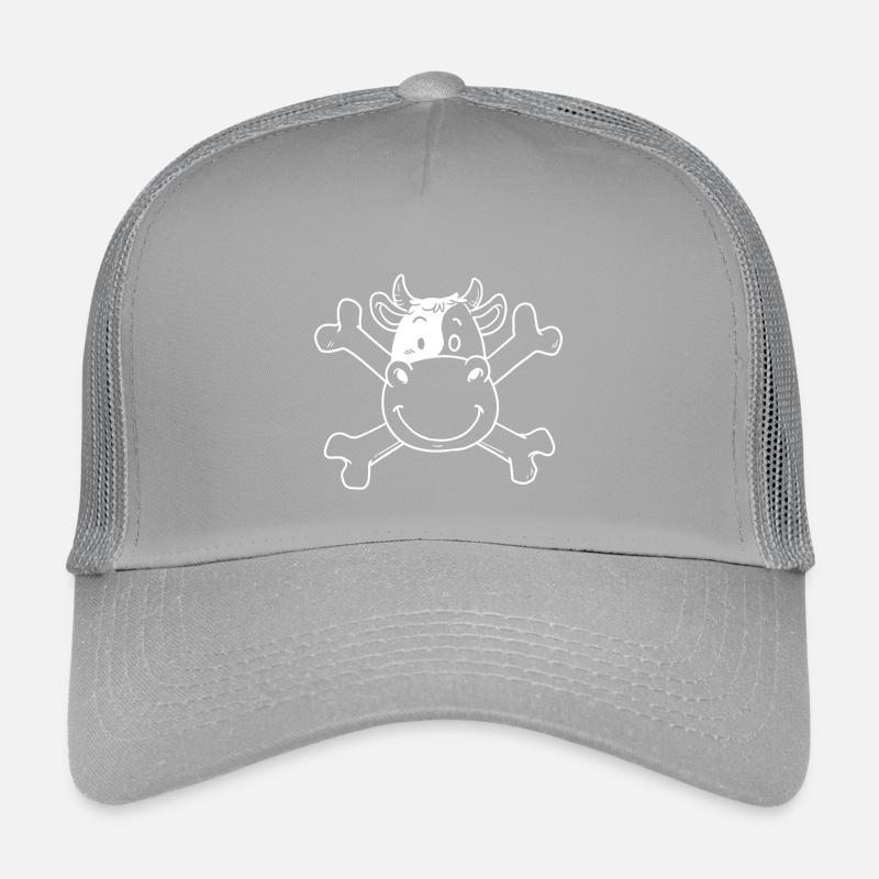 Beef, Cow, Pirate, Buccaneer, Cattle Kids’ Trucker Cap