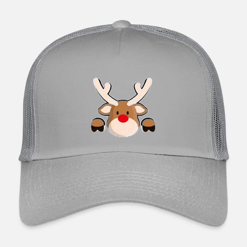 Rudolphs freundlicher Rentierkopf Kinder Trucker-Cap