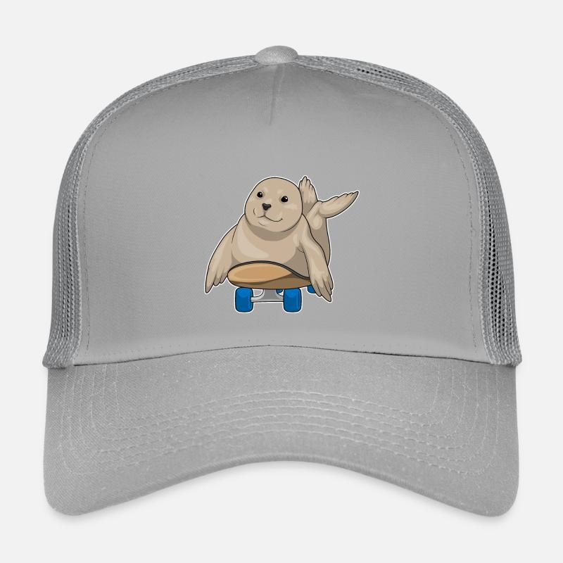 Seal Skater Skateboard Casquette trucker enfant
