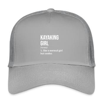 Kajak - Kinder Trucker-Cap - Hellgrau - Vorne