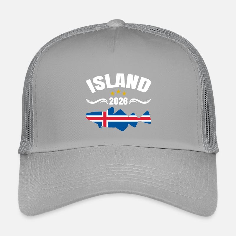 Vacances de pêche Islande 2026 Casquette trucker enfant